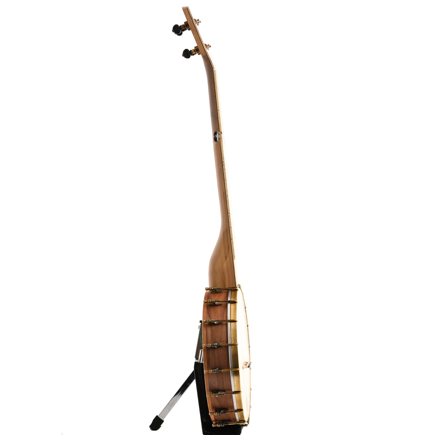 Image 13 of Pisgah Banjo Co. 12" Walnut Possum Openback Banjo, Standard Scale - SKU# PP12S-WAL : Product Type Open Back Banjos : Elderly Instruments