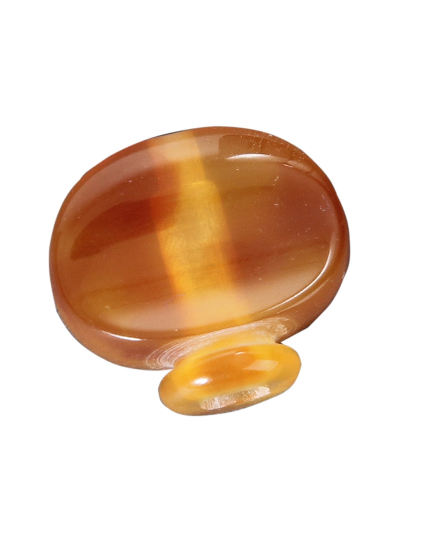 Image 1 of Banjo 5th String Button, for Gotoh Only, Amber Oval - SKU# SRBG5-AMB : Product Type Accessories & Parts : Elderly Instruments