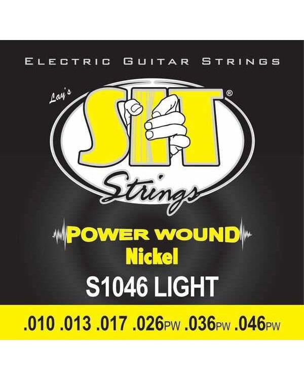 Image 1 of SIT S1046 Power Wound Electric Guitar Set, Light Gauge - SKU# SS1046 : Product Type Strings : Elderly Instruments