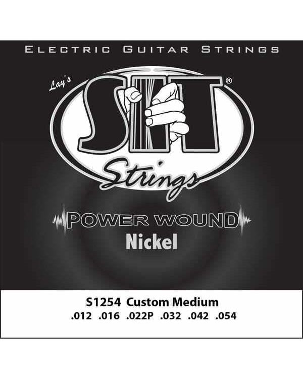 Image 1 of SIT S1254 Power Wound Electric Guitar Set, Custom Medium-Heavy Gauge - SKU# SS1254 : Product Type Strings : Elderly Instruments