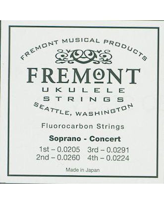 Image 1 of Fremont Clear Fluorocarbon Ukulele Strings, for Soprano and Concert - SKU# STF : Product Type Strings : Elderly Instruments