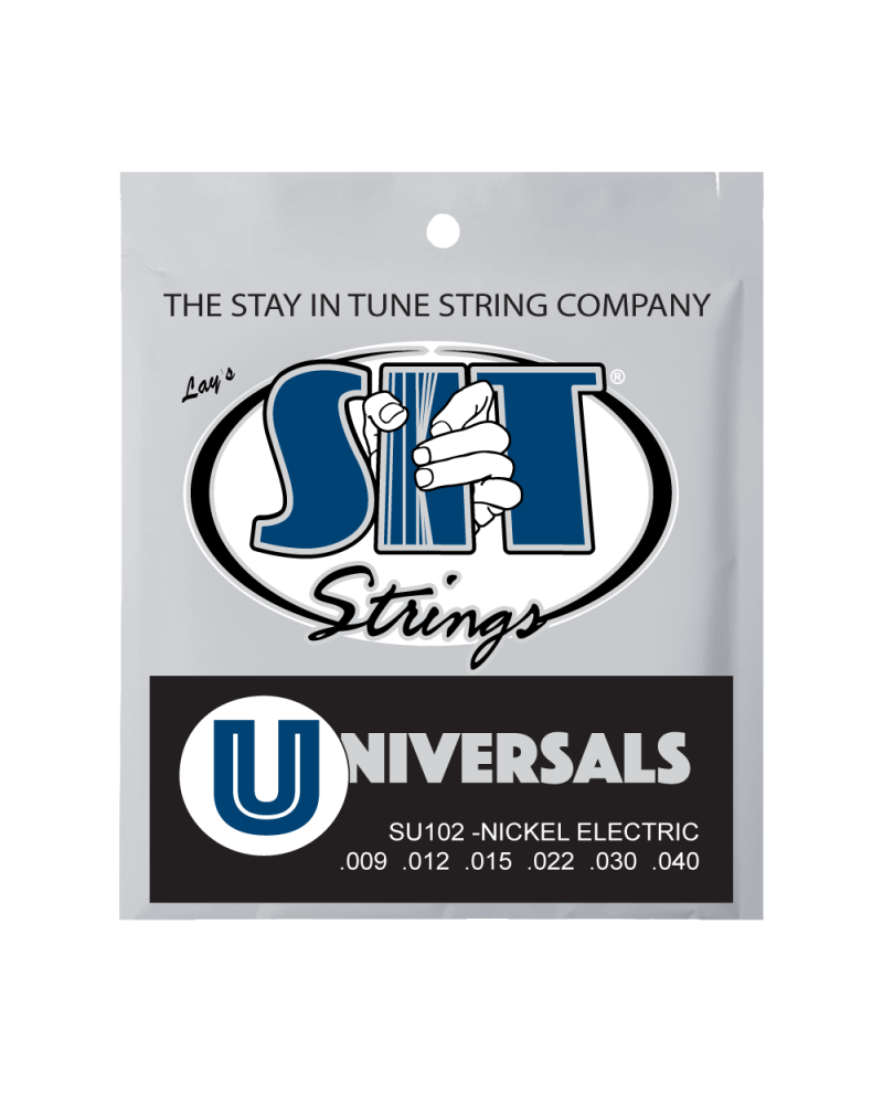 Image 1 of SIT SU102 Universal Balanced Tension Paul Allen Custom Power Wound Electric Set, Extra-Light - SKU# SU102 : Product Type Strings : Elderly Instruments