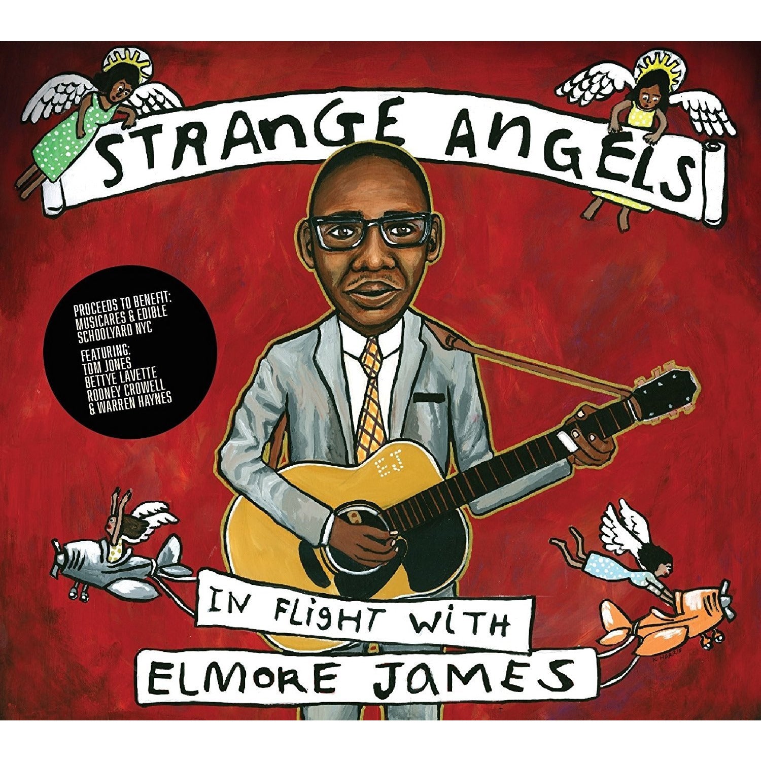 Image 1 of Strange Angels: In Flight with Elmore James - SKU# SYLVAN-CD2 : Product Type Media : Elderly Instruments