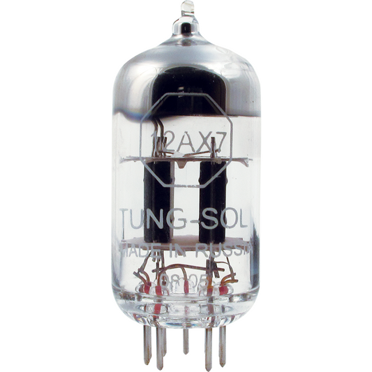 Front of Tung-Sol 12AX7 Preamp Tube