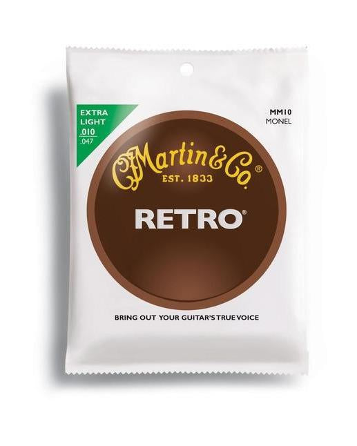 Martin - MM10X RETRO ACOUSTIC EXTRA LIGHT MONEL WOUND 10-47 Martin - MM10X RETRO ACOUSTIC EXTRA LIGHT MONEL WOUND 10-47