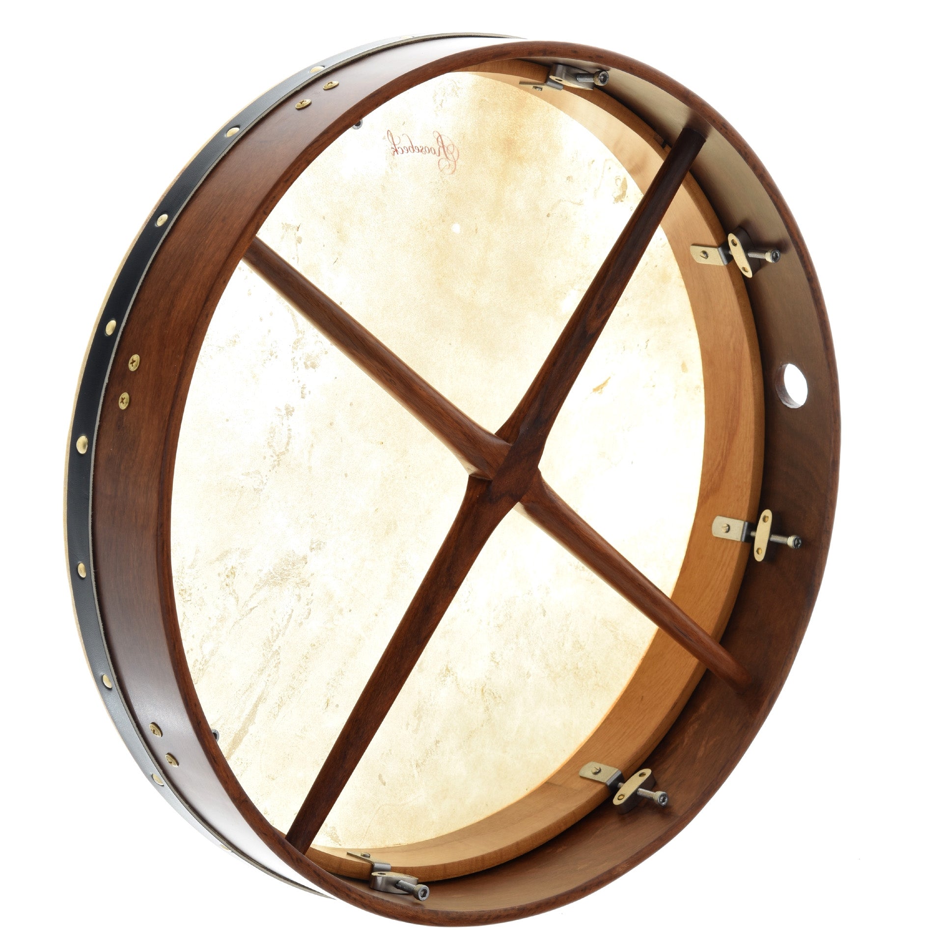 Back and Side of Basic 18" Tunable Bodhran