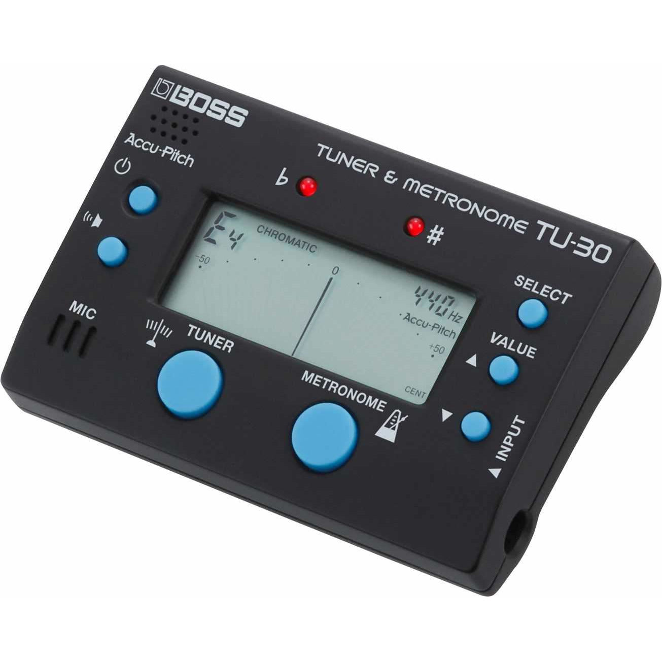 Image 5 of Boss TU-30 Tuner & Metronome - SKU# TU30 : Product Type Accessories & Parts : Elderly Instruments