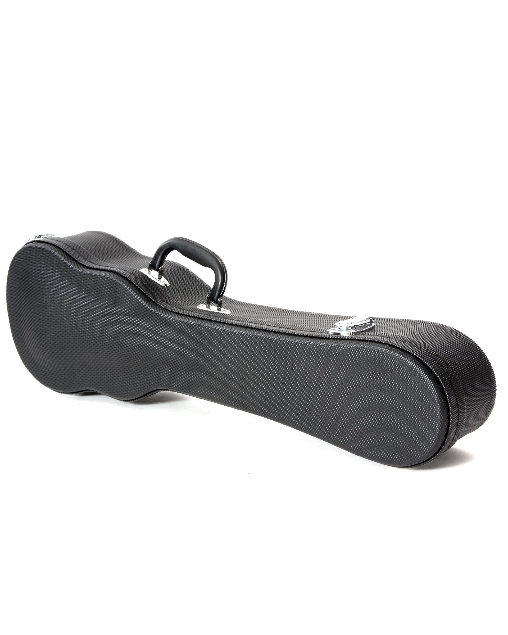 Image 1 of Ohana Deluxe Black Hardshell Soprano Ukulele Case with Extended Length - SKU# UCH21L : Product Type Accessories & Parts : Elderly Instruments
