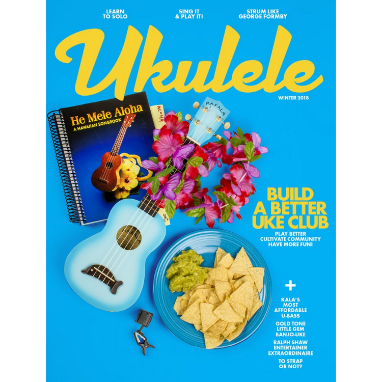Image 1 of Ukulele Magazine - Winter 2018 - SKU# UKE-2018W : Product Type Media : Elderly Instruments