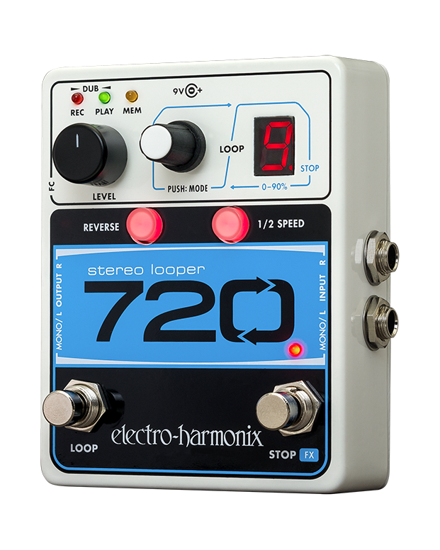 Image 1 of Electro Harmonix 720 Stereo Looper Pedal - SKU# EH720 : Product Type Effects & Signal Processors : Elderly Instruments