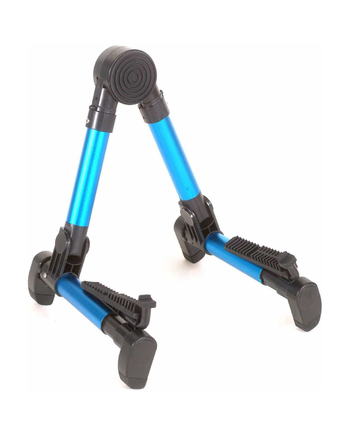 Holdable Instruments Ohana Folding A-Style Aluminum Ukulele Stand, Blue – Elderly Instruments