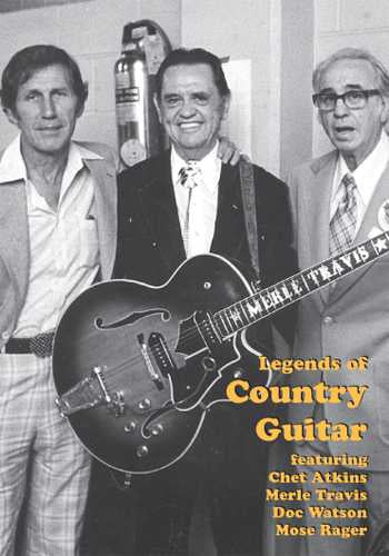 Image 1 of DVD - Legends of Country Guitar - Featuring Chet Atkins, Merle Travis, Mose Rager & Doc Watson - SKU# VEST-DVD13070 : Product Type Media : Elderly Instruments