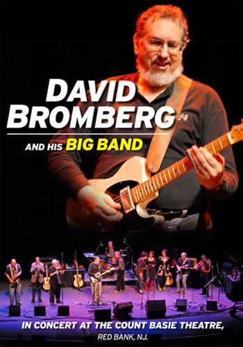 Image 1 of DVD - David Bromberg and His Big Band: In Concert at the Count Basie Theatre - SKU# VEST-DVD13117 : Product Type Media : Elderly Instruments
