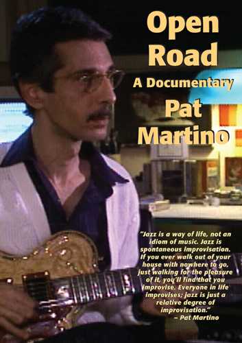 Image 1 of DVD - Pat Martino - Open Road-A Documentary - SKU# VEST-DVD13134 : Product Type Media : Elderly Instruments