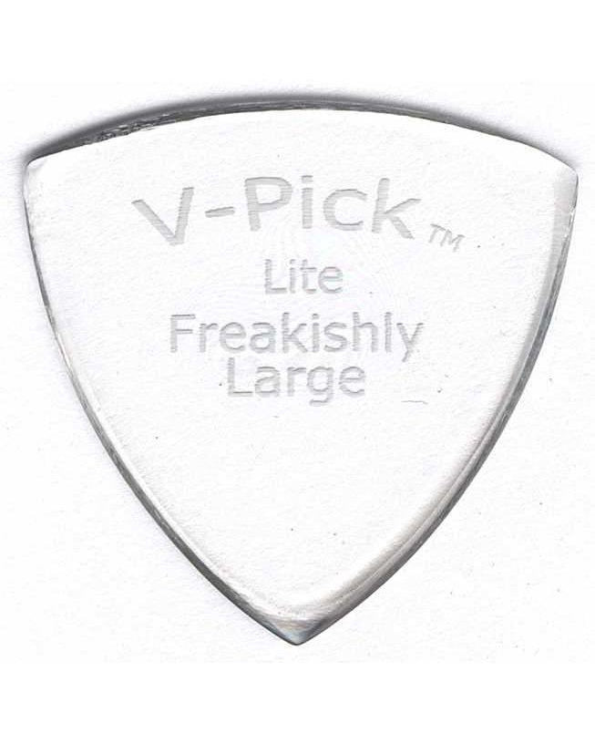 Image 1 of V-Picks FL "Freakishly Large" Pointed Lite Pick, 1.50MM - SKU# VFLPL : Product Type Accessories & Parts : Elderly Instruments