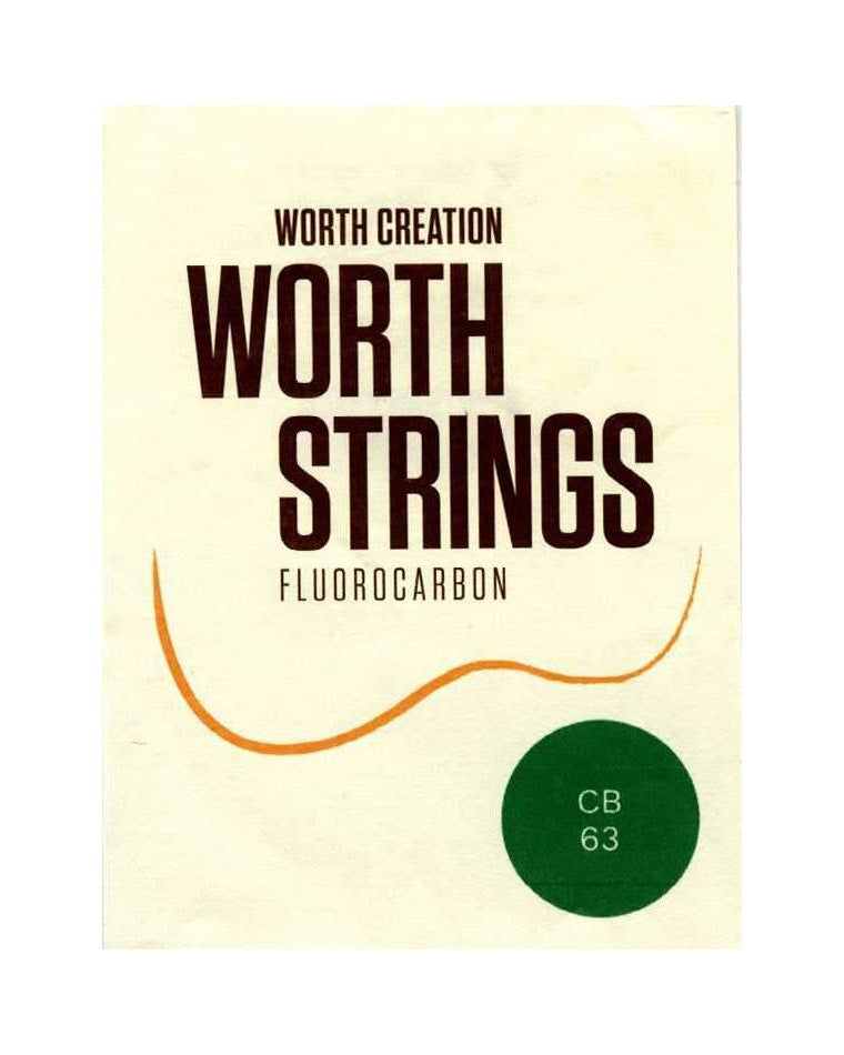 Image 1 of Worth CB Baritone Uke, Clear Set - SKU# WSCB : Product Type Strings : Elderly Instruments
