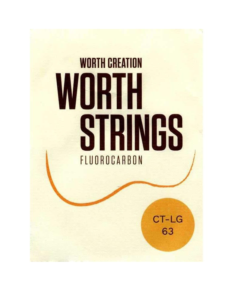 Image 1 of Worth CT-LG Tenor Low G Ukulele Set, Clear Fluorocarbon - SKU# WSCTLG : Product Type Strings : Elderly Instruments